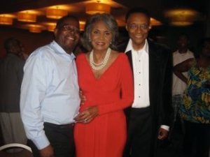 Clarence with Nancy Wilson and Ramsey Lewis